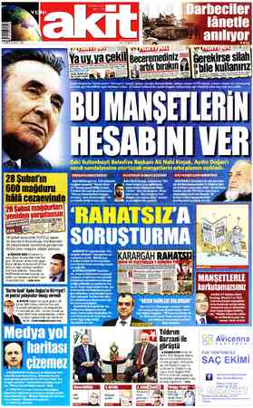  6 16'DA Gerekirse silahi hırakın &Â Phile kullanırız y 5 çakşan M Başkanlığı, “Türkiye Cumh 'ni yıkmaya Pat gn açklamalarda