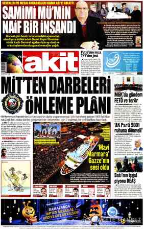 Yeni Akit sayfa 1