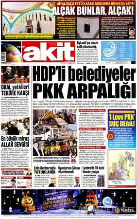  a B Ğ FETÖ ile mücadelenin ğij SYEYIYTIYIYIY' H SAKARYA'NIN Hendek ilçe merkezinde, en yoğun şekilde ya- A 28 Şubat dönemi