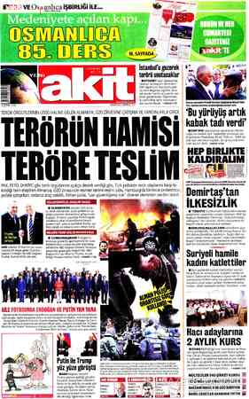  Eğitim ve Cültür Dergii OSMANLIĞI EvTT! VE OSİ: anlıca İŞBİRLİĞİ İLE... İstanbul'u gezerek | terörü unutacaklar ğ H DİYANET