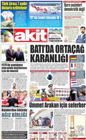Yeni Akit sayfa 1