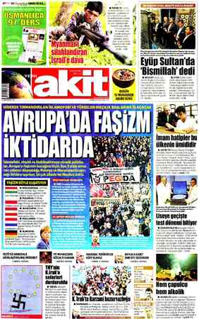 Yeni Akit sayfa 1