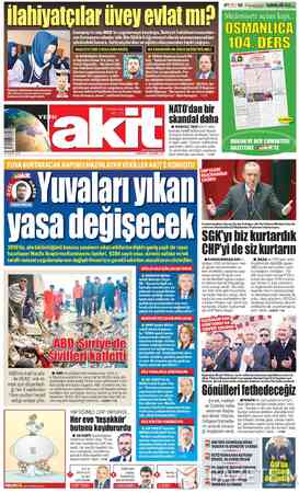 Yeni Akit sayfa 1