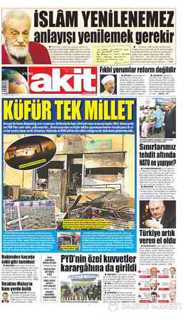  — , İSLÂM YENİLENEMEZ |© anlayışı yenilemek gerekir Çalın Güş katrsma SAAf) ** H Reformcu, İslâm'ı şu veya bu görüş ve SA el