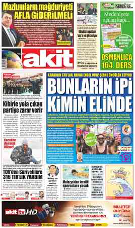  Mazlumların mağduriyeti #> AFLA GİDERİLMELİ 28 Şubat sürecinde birçok masumun FETÖ'cü ve brifingli yargı tara- fından suçsuz