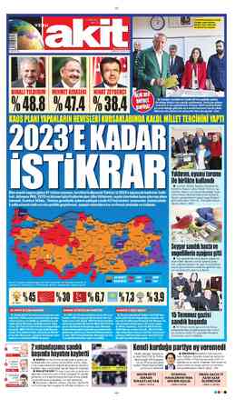 Yeni Akit sayfa 1