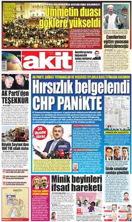 Yeni Akit sayfa 1