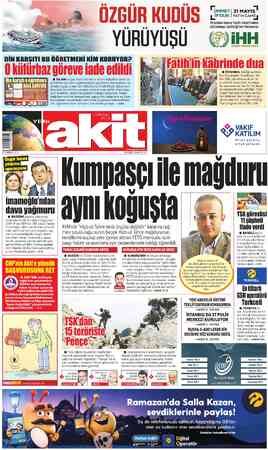 Yeni Akit sayfa 1