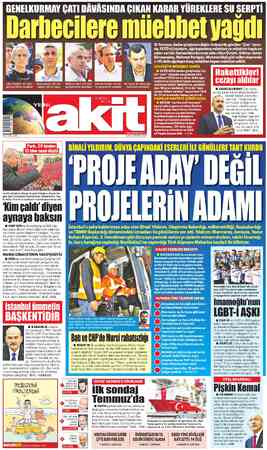 Yeni Akit sayfa 1