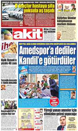 Yeni Akit sayfa 1