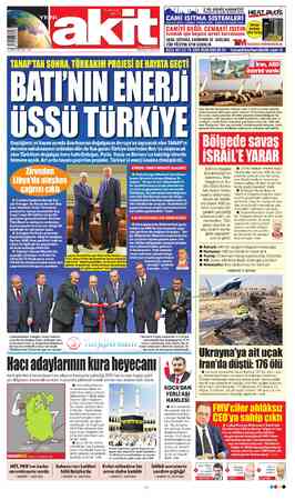 Yeni Akit sayfa 1