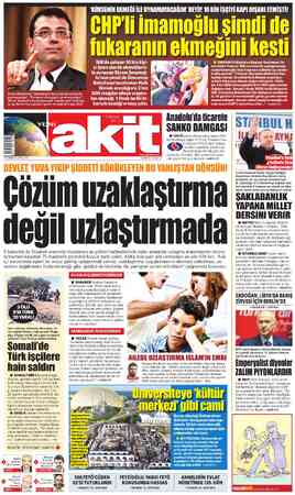 'KİMSENİN EKMEĞİ İLE OYNAMAYACAĞIN' DEYİP 10 BİN İŞÇİYİ KAPI DIŞARI ETMİŞTİ! GHP'li İimamoğlu şimdi de fukaranın ekmeğini...