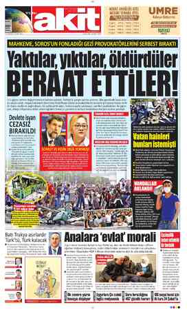 Yeni Akit sayfa 1