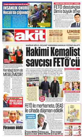 Yeni Akit sayfa 1