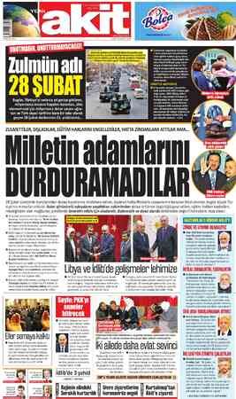 Yeni Akit sayfa 1