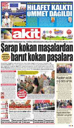 Yeni Akit sayfa 1