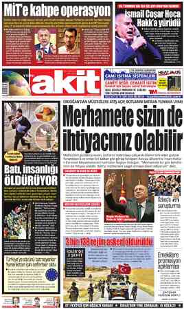 Yeni Akit sayfa 1