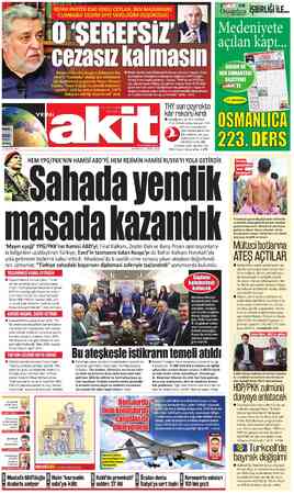  Daranlıca İŞBİRLİĞİİLE.. Medeniyete açılan kapı... SEREFSİZ HER GUMARTESİ GAZETENİZ THY son çeyrekte | kâr rekoru kırdı €©