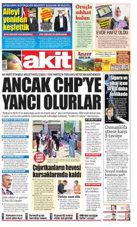  ŞANLIURFA BUYUKŞEHIR BELEDIYE BAŞKANI BEYAZGÜL: © Koronavirüs salgını se- bebiyle bazı provoka- törlerin, “Oruç tutarsa- nız