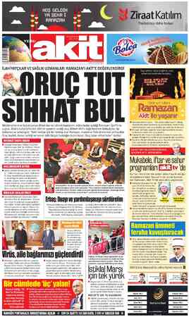  YA ŞEHE- RAMAZAH (ü Müslümanların en kutsal zaman dilimi olan ve rahmet kapılarının ardına kadar açıldığı Ramazan-ı Şerif'e