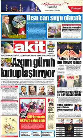 Yeni Akit sayfa 1
