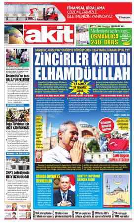  FİNANSAL KİRALAMA ÇÖZÜMLERİMİZLE İŞLETMENİZİN YANINDAYIZ 1.50TL (KDV Dahil) KKTC: 2.50'TL EEİ VE Ospsanlıça İŞBİRLİĞİ İLE...