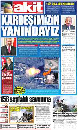 Yeni Akit sayfa 1