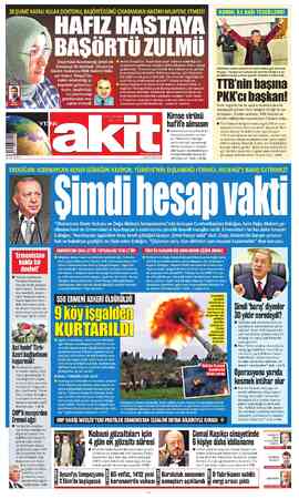 Yeni Akit sayfa 1