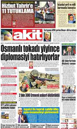 Yeni Akit sayfa 1
