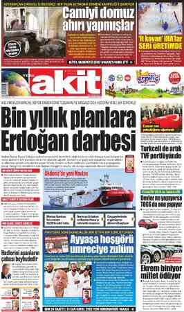  6 REBİÜLEVVEL 1442 ARZ-I MEVUD HAYALİNİ, BÜYÜK ERMENİSTAN TEZGAHINI VE MEGALO İDEA HEDEFİNİ YERLE BİR EDİYORUZ Bin yıllık...