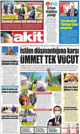  X katledildiği Gence kenti yaralarını sarmaya:”” çalışırken, Akit bölgede siyasetin nabzını tuttu. AK Parti iktidarının son