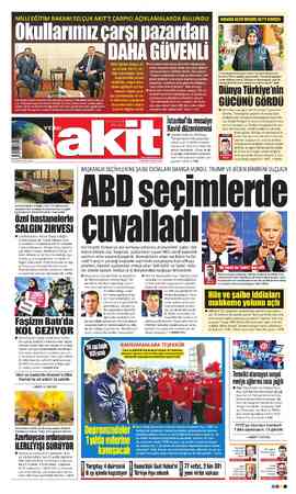  MİLLİ EĞİTİM BAKANI SELÇUK AKİT'E ÇARPICI AÇIKLAMALARDA BULUNDU Okullarımız çarşı pazardan nnıın GÜVENLİ Milli Eğitim Bakanı