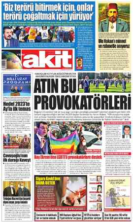 Yeni Akit sayfa 1