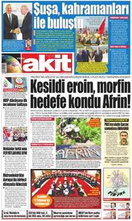 Yeni Akit sayfa 1