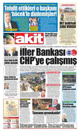 Yeni Akit sayfa 1
