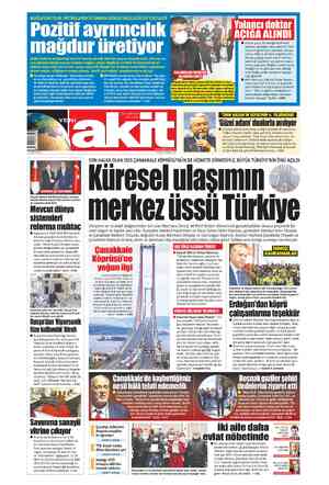 Yeni Akit sayfa 1