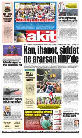  Batı Trakya Türkleri müftüsünü seçiyor © İskeçe Türk toplumu ye- ni müftüsünü seçmeye hazırlanıyor. Yarın ya- pılacak...