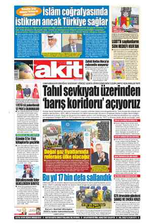  &55 İslâm coğrafyasında istikrarı ancak Türkiye sağlar Bir yandan barış için diplomasi yürütürken diğer yandan Türk dünyasını