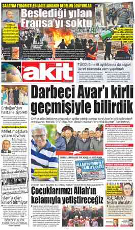  Beslediği vıla '*s&a’vı S Ft PARİS'İ YAKIN $»i Terör destekçisi HDP'li Sezai emelli, Fransa'yı yakan PKK'lı- fikilara siyasi