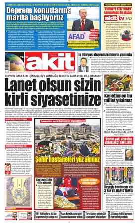  TELEVİZYONLARDAN ORTAK YAYIN CUMHURBAŞKANI ERDOĞAN: DEPREM ŞEHİTLERİNİN YAKINLARINA 100 BİN TL YARDIM YAPILACAK © Türkiye,
