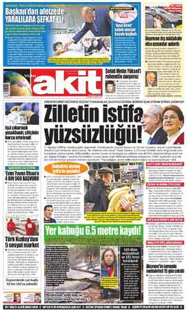 Yeni Akit sayfa 1