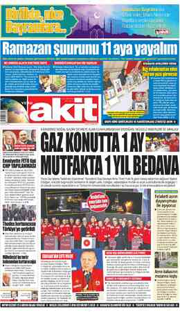 Yeni Akit sayfa 1