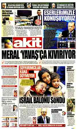 Yeni Akit sayfa 1
