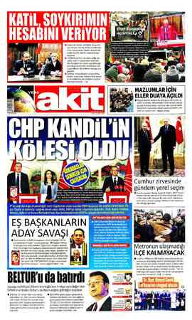 Yeni Akit sayfa 1