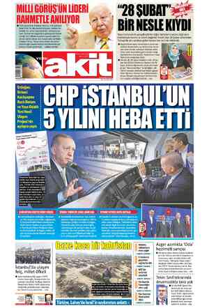 Yeni Akit sayfa 1