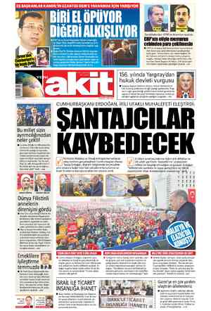  terör örgi zasına çarptırılan Rojda Şenses'i hayranlıkla din- leyip, başarılar dilemesi tepki çekti BİRİ ELÖPÜYOR DİĞERİ...