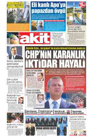  Eli kanlı Apo'ya papazdan övgü Dünyada kaos ve terör estiren Haçlı Batı'nın katiller sürüsü PKK” teği bitmiyor. Emperyalist
