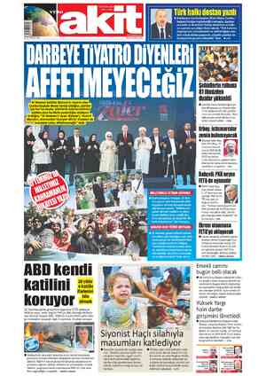 Yeni Akit sayfa 1