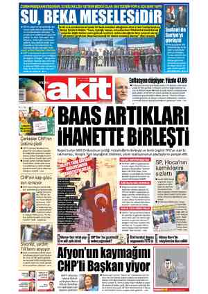 Yeni Akit sayfa 1