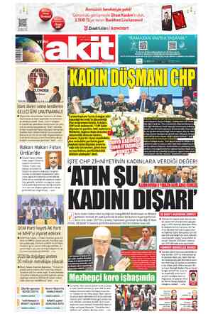 Yeni Akit sayfa 1